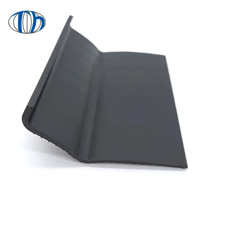 taihai supply v shape waterproof pvc plastic edge cover strip rubber edge protection strip