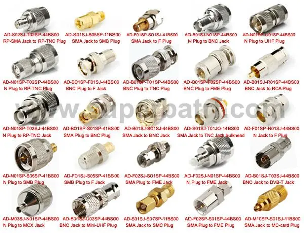 Maxmoral N Male to TNC Male Connector RF Coax Coaxial Adapter 