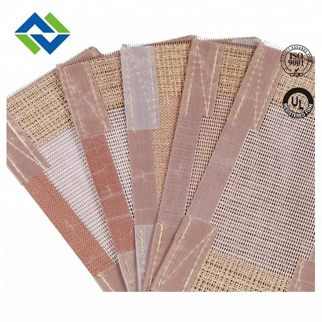 
jiangsu fabric heat insulation fiber non static fabric made in china ptfe belt conveyor 