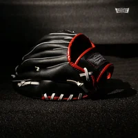 

high quality Outdoor Sports black Baseball Glove Softball Practice free size 12.5 Left Hand baseball gloves