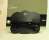 Black hair pin bow product PVC holder cards
