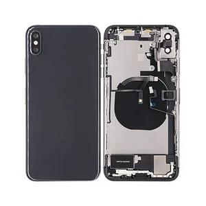 Factory price battery door cover for iphone X,rear back housing with imei and logo