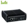barebone system factory price Intel i3 6100u Fanless industrial computer mini PC with 1 DP & HD support win10