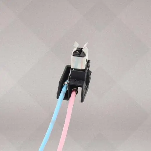 H1 H3 Car Bulb Socket Positive And Negative Wire Plug Copper Core