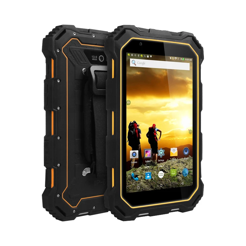 

Alps S933L 7.0 Inch HD Screen Android 5.1 IP68 Waterproof NFC Rugged Tablet PC, Black&yellow