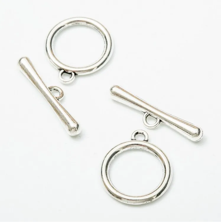 Wholesale Cheap Silver Plated Toggle Ot Clasp Charms Pendants For Diy