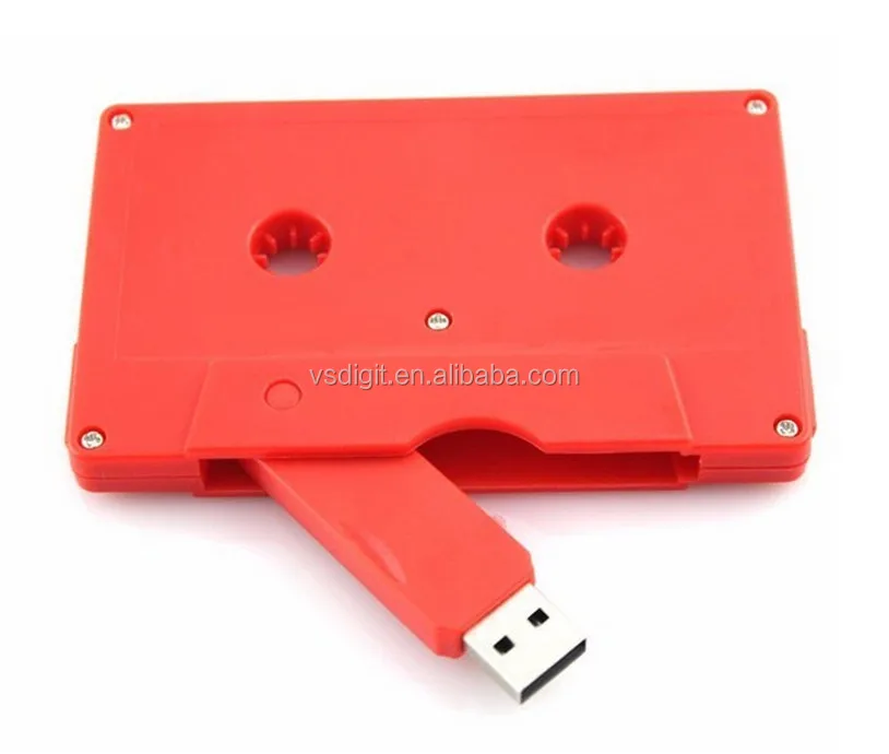Custom Cassette Tape Usb Flash Drive,512mb 1gb 2gb 4gb Cassette Tape