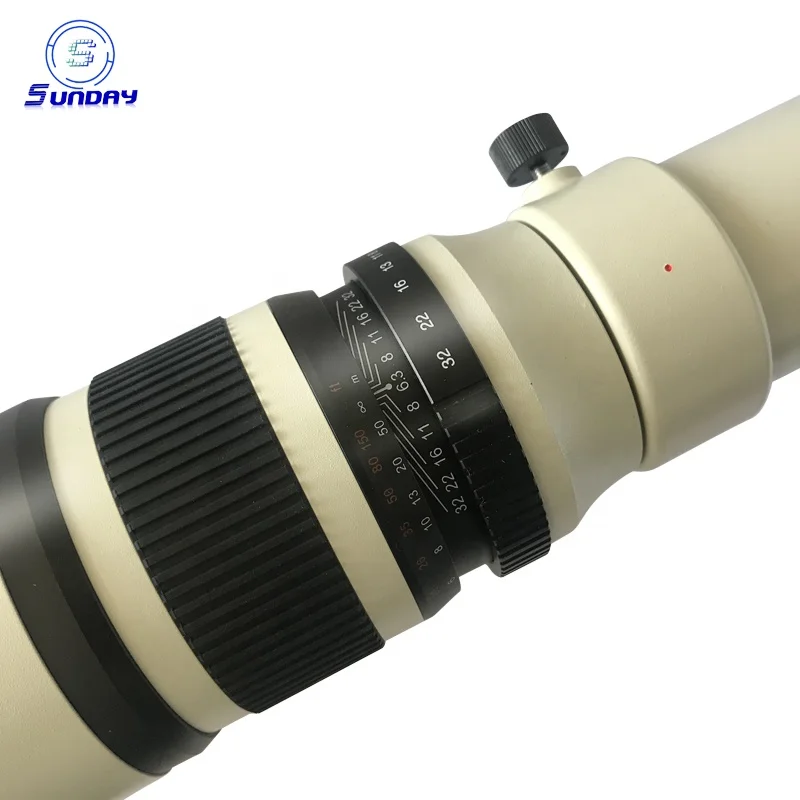 

Telephoto lens 500mm F6.3 For Canon Nikon Lens, Black