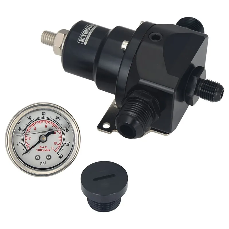 High Pressure Fuel Pressure Regulator With Gauge - Buy Fuel Pressure ...