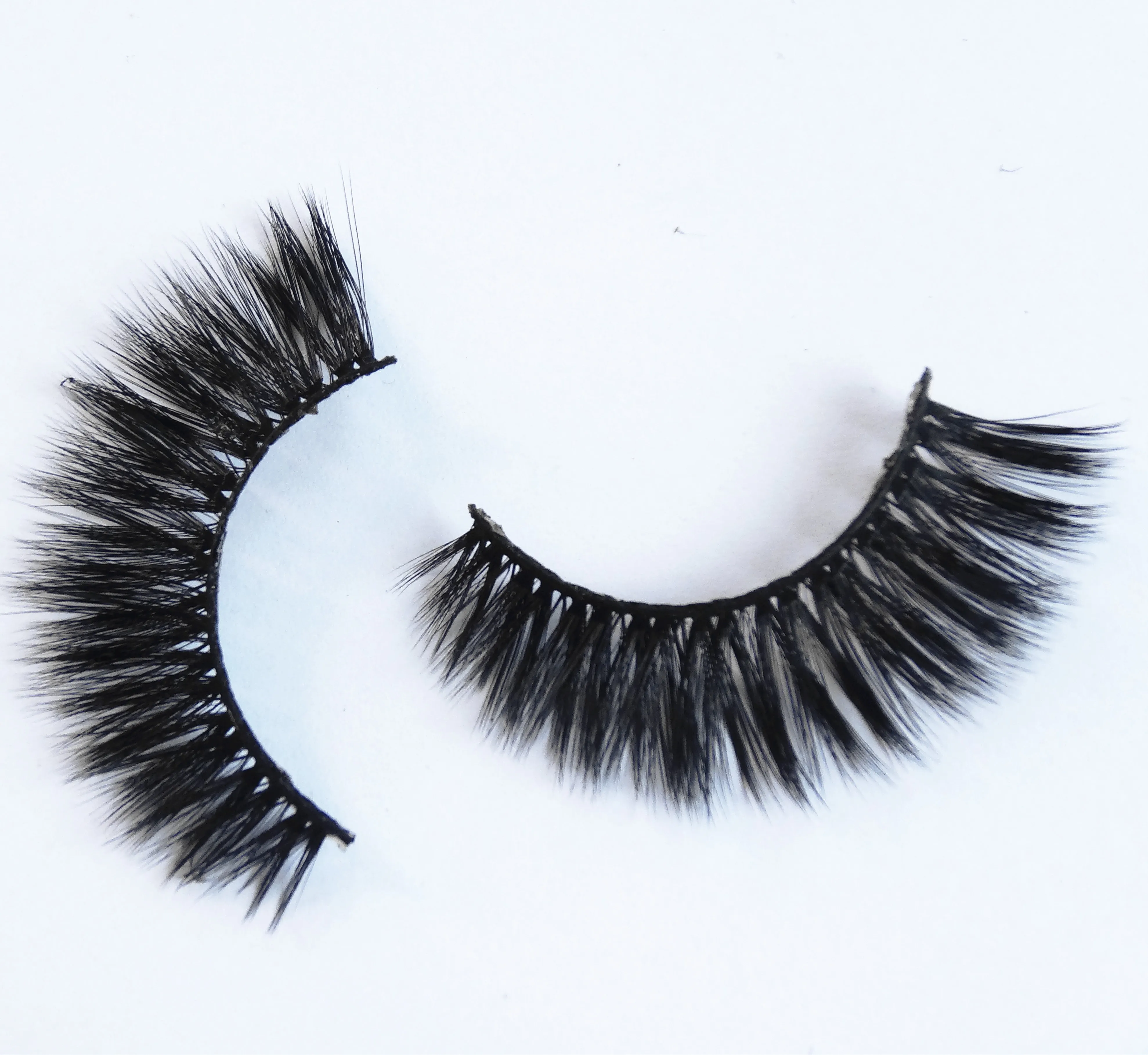 

2 or 3 magnets full strip magnetic lashes premium Synthetic Silk 3d Magnetic fake eyelashes, Nature color black