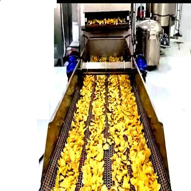 
Automatic commercial Potato Chips Production Line Frozen French Fries production Line 
