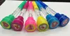 children's toy with bubbles and stamp blowing bubble pen