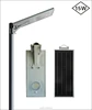 Wireless Easy Installation 15w Outdoor Motion Sensor Outdoor Solar Lights With Intelligent Mode