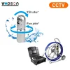 Rotative camera for Broken valves repair Drain cleaning Gas leak inspection