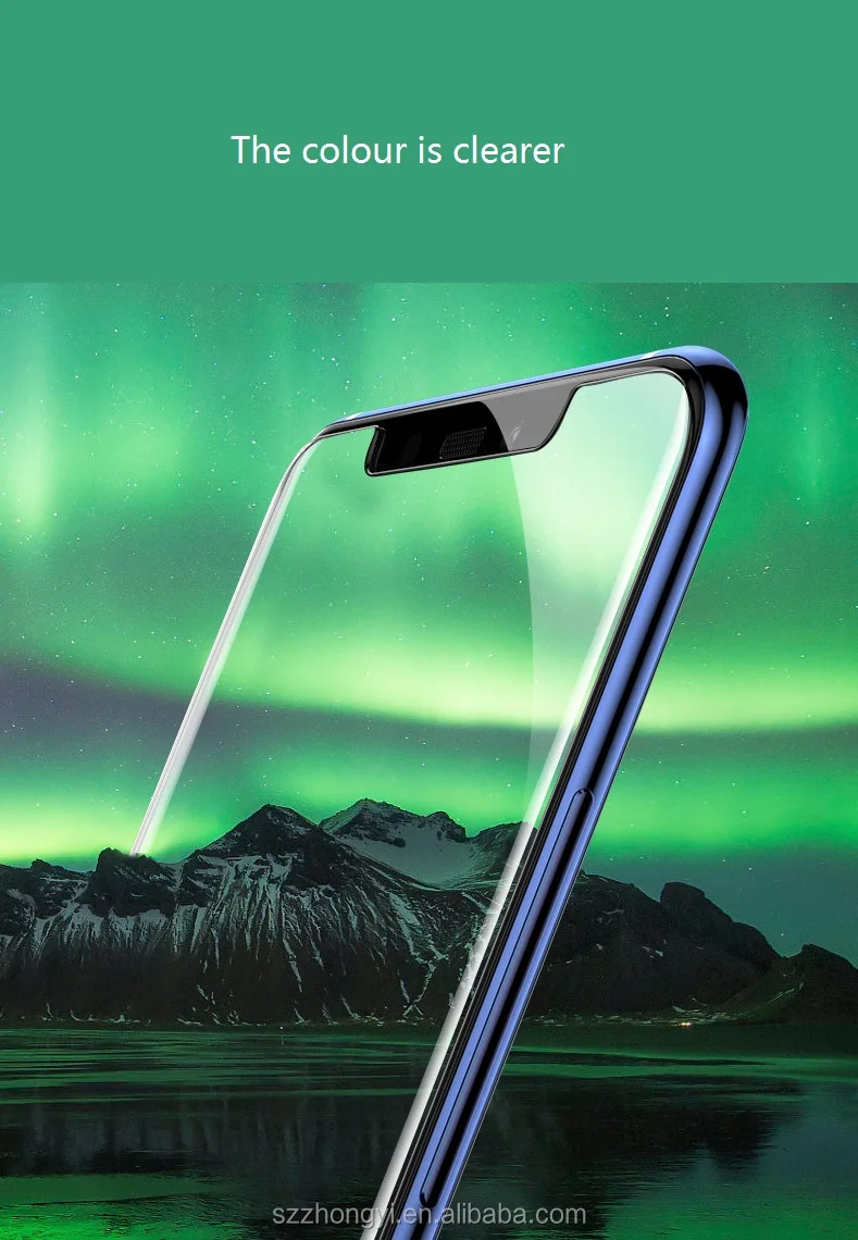 紫外线黑色 teachology 钢化玻璃与紫外线固化灯防蓝光屏幕保护华为