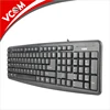 VCOM high quality cheap ps/2 USB computer wired laptop keyboard in stock