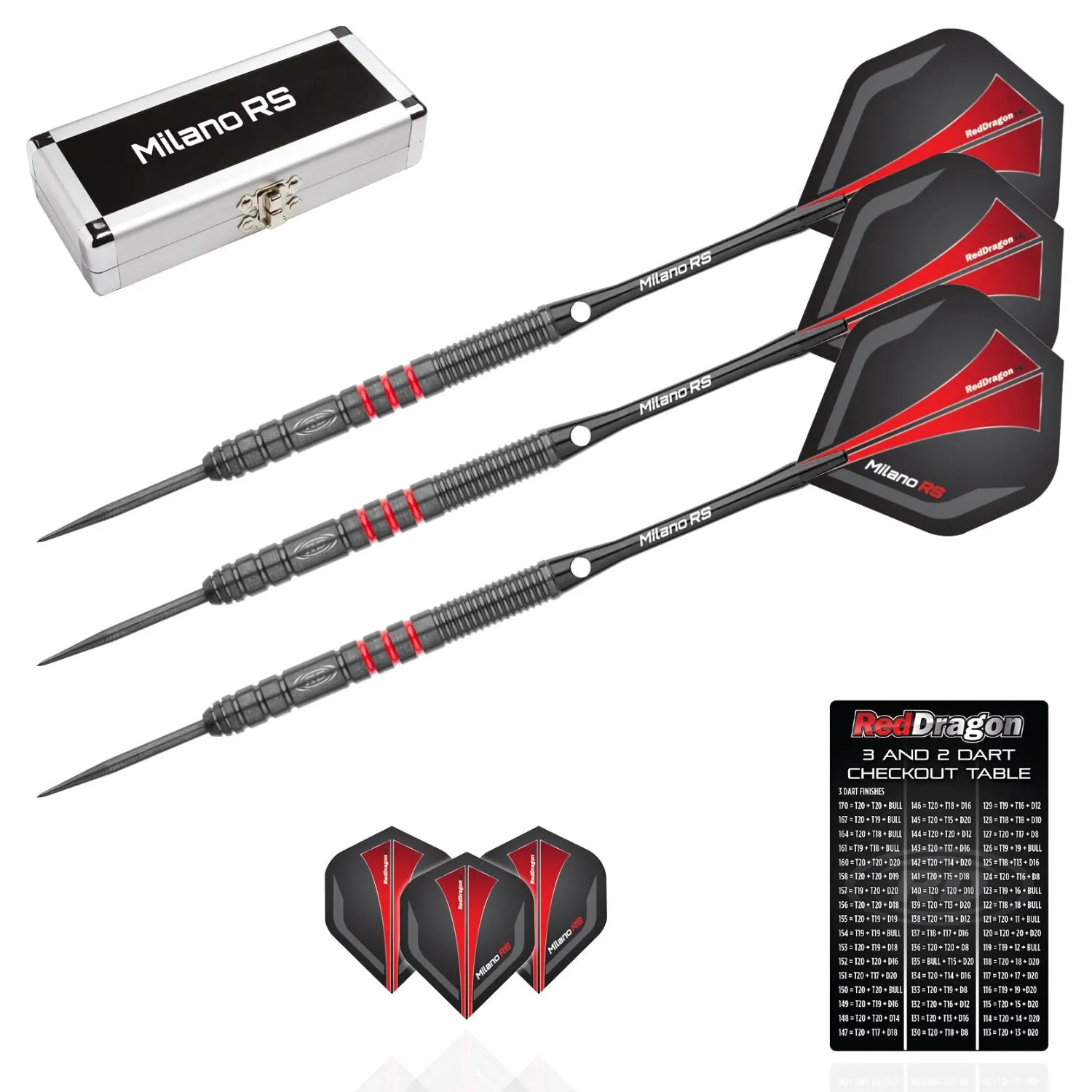Buy Red Dragon Milano Rs 24g 90 Tungsten Steel Darts