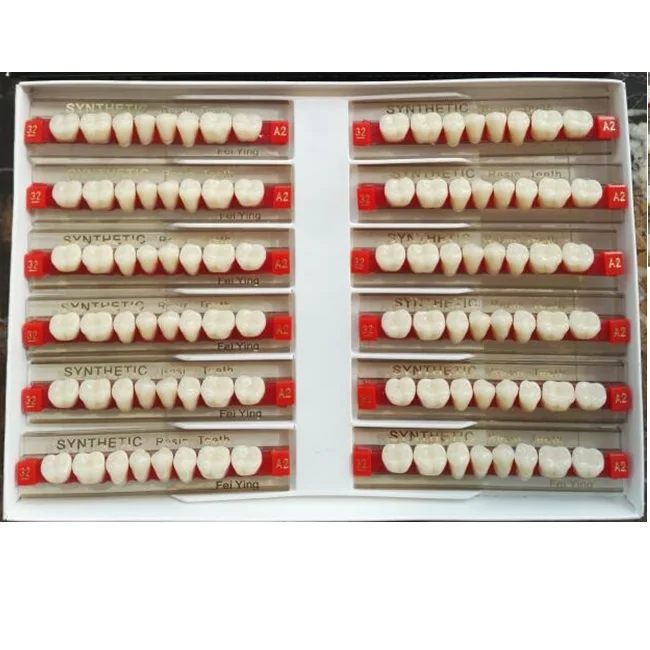 
High quality 2 3 4 layers hard acrylic teeth for dentures  (60769544324)