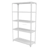 RH-AS80-40180 800*400*1800mm five layers storage slotted angle iron racks