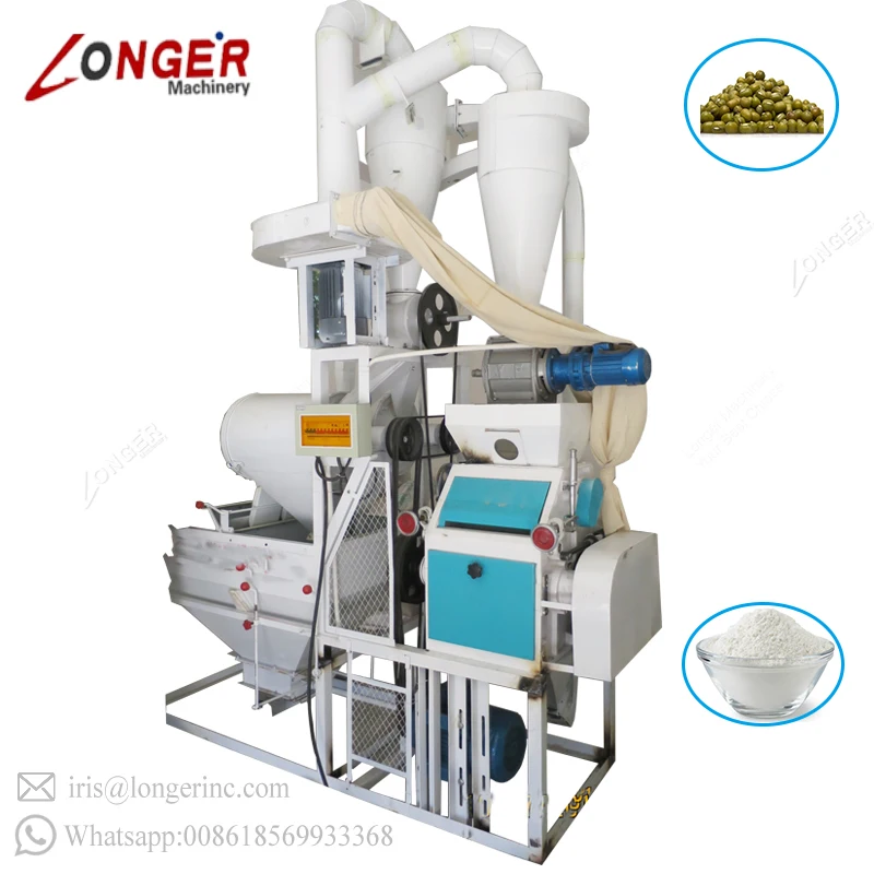 High Quality 10 Ton Per Day Small Scale Maize Corn Processing Indian