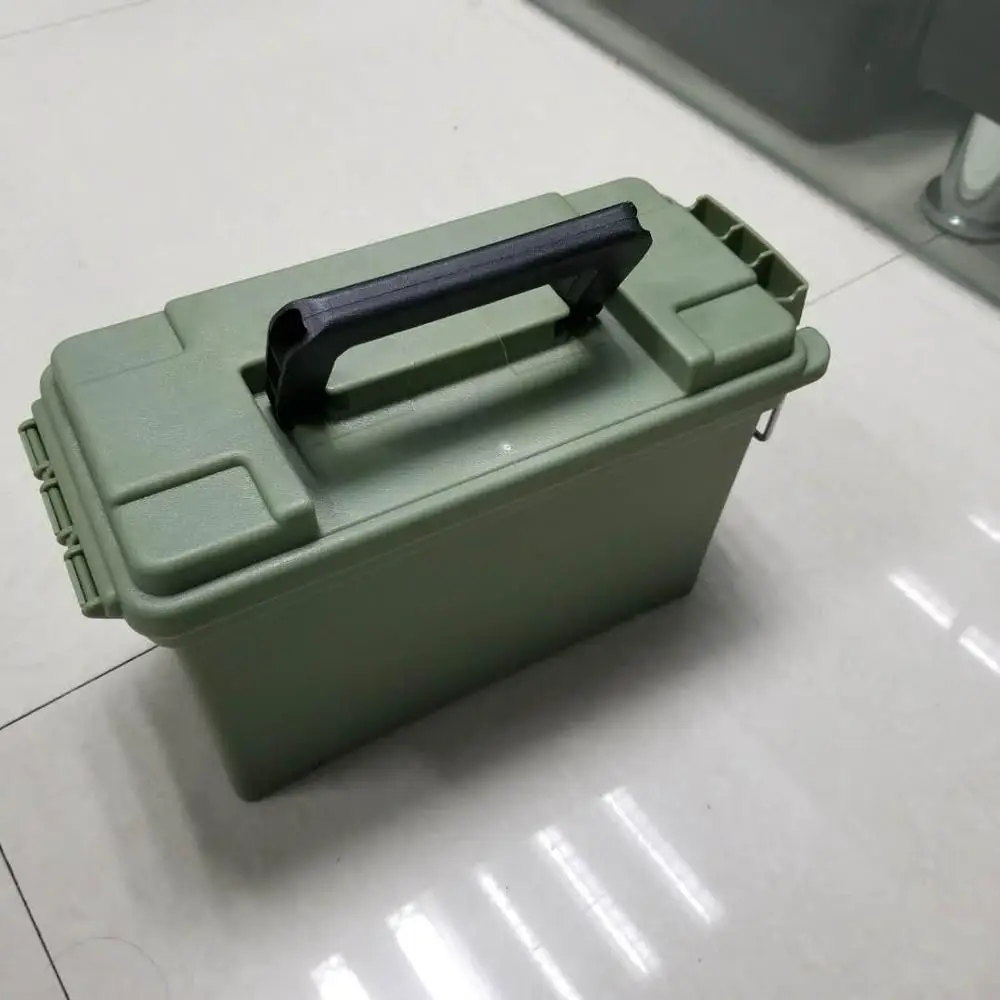 Black Green customized Plano Plastic Waterproof Ammo cans, View