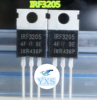 10 Pezzi Transistor HRF3205 TO-220 - Componenti Elettronici Di Ricambio