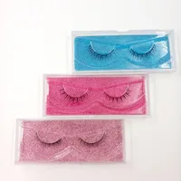 

FDshine custom packaging private label 3d mink eyelashes short bottom lashes