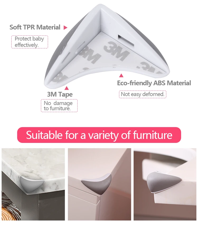 glass table top corner protectors