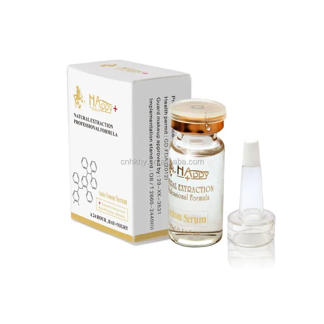 snake venom facial serum