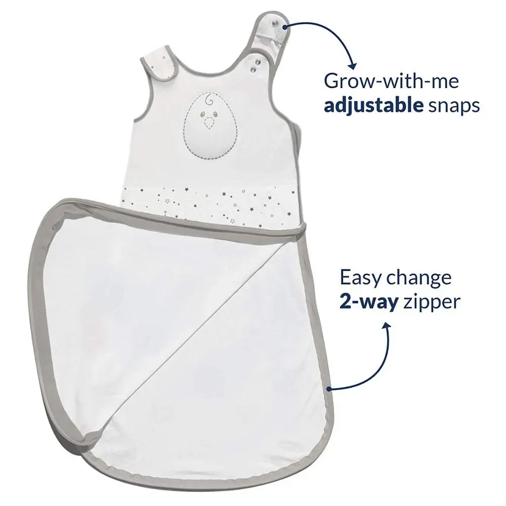 
Customization wholesale quality soft 100% organic baby sleeping bag 