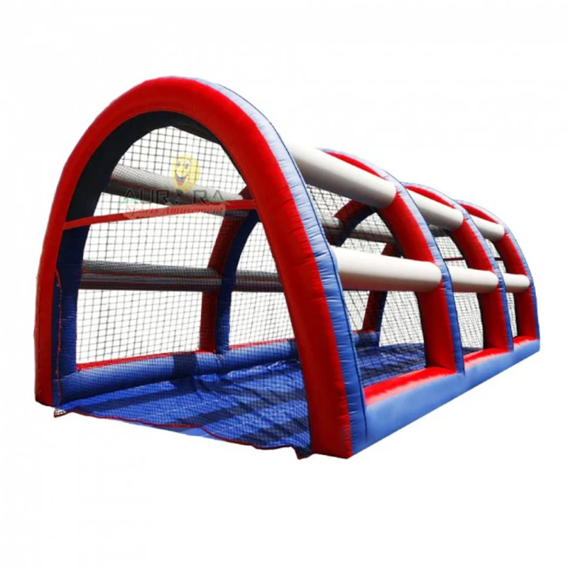 

Factory baseball sport games inflatable batting cage field for sale, Customized