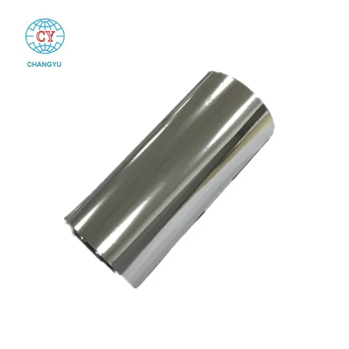 
Silver Coated Metalized Polyester PET Film For Food Package 