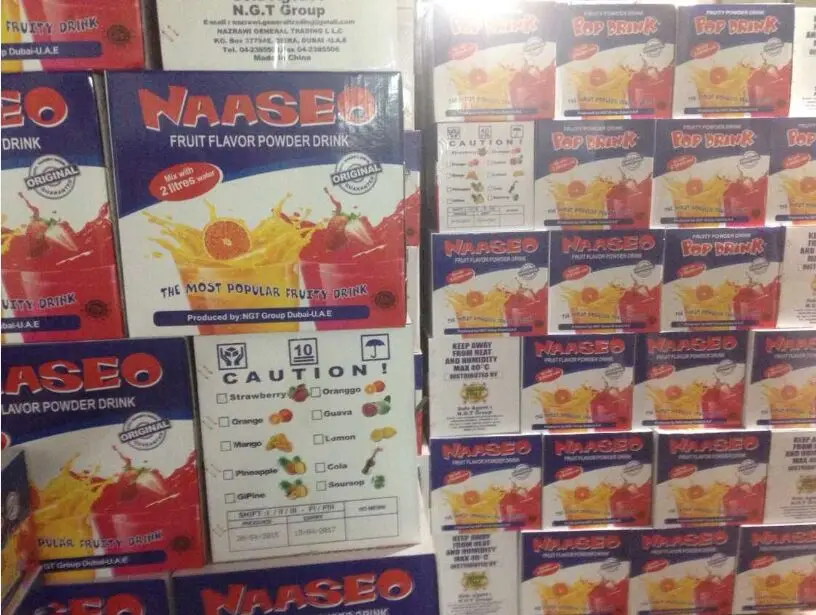 
NO.1Hot Sell In West Africa NAASEO Instant Juice Powder 