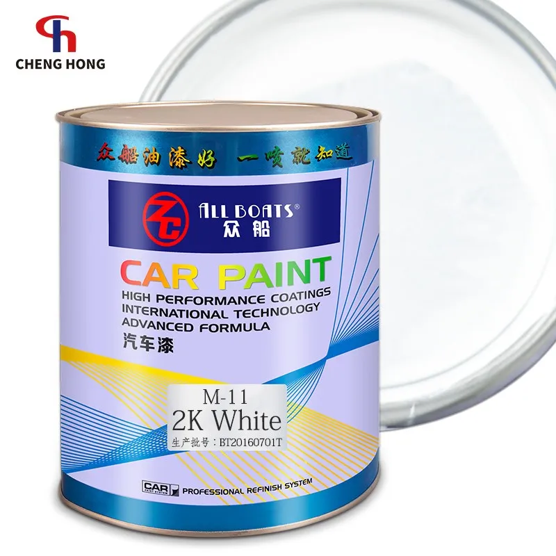 Car Paint Suppliers Automotive Paints Refinish Acrylic 2k Matte White