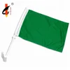 Cheap Custom Good Quality Printing Car Windows Flag With Plastic Pole