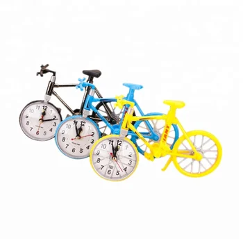 Funny Bicycle Desk Clock Mini Alarm Clock