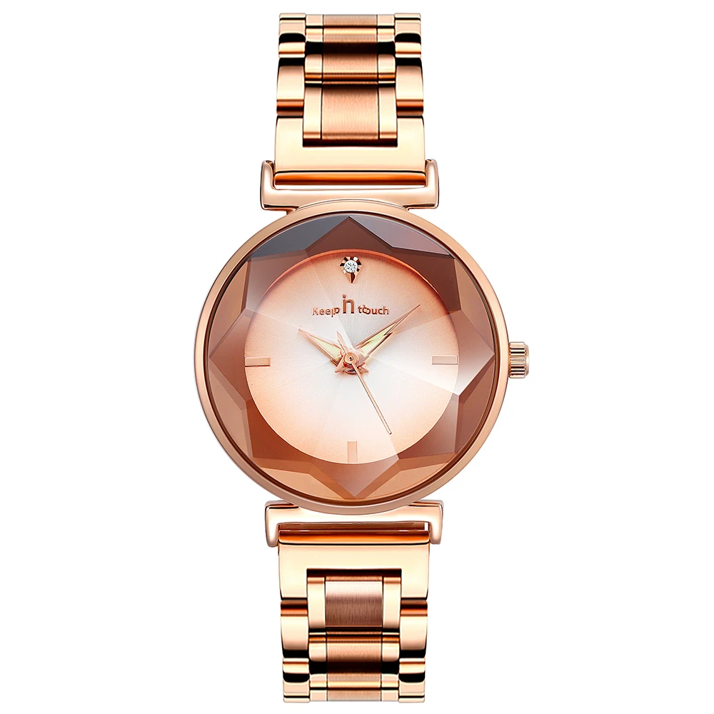 

2019 Fashion ladies luxury wristwatch stainless steel woman quartz watches