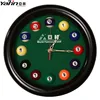 Snooker and billiard accessories include balls clock toys triangles