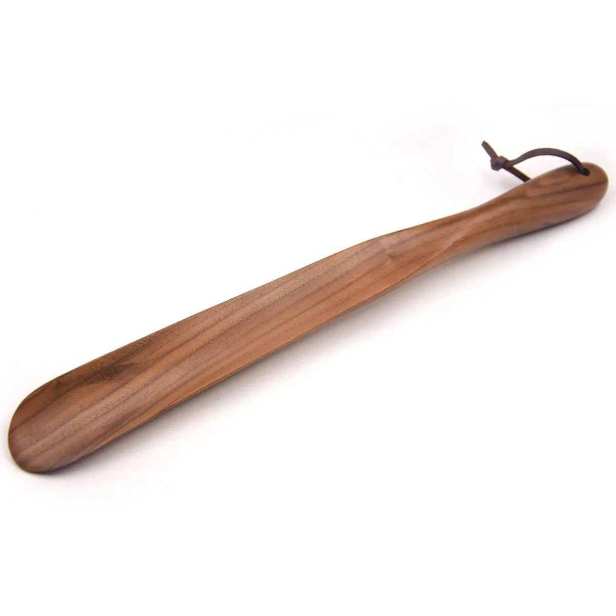 Wooden Shoe Horn Shoehorn With Thick Handle,15 Inches Acacia Wood Shoe ...