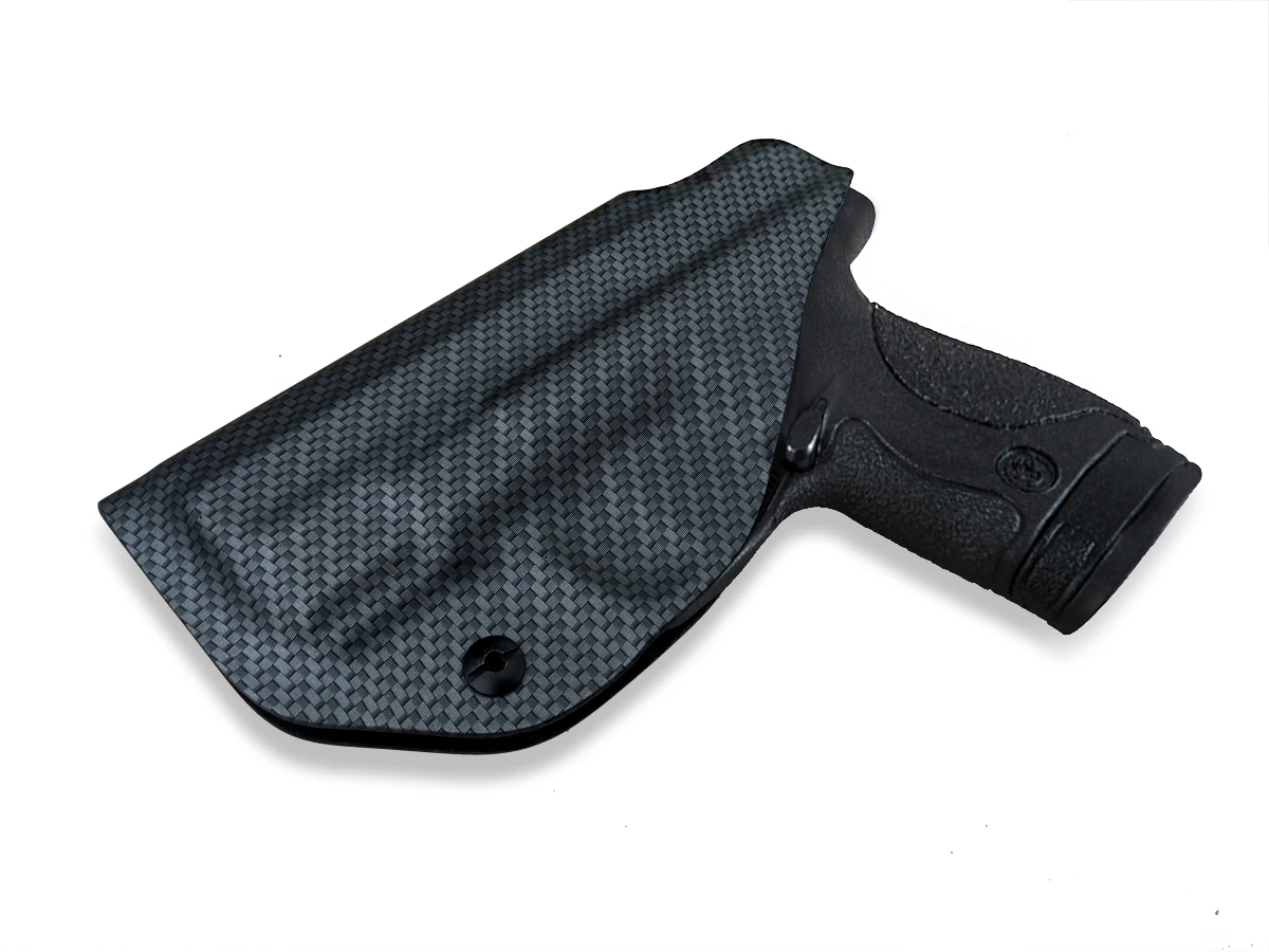 B.b.f Make Carbon Fiber Woven Pattern Iwb Kydex Tactical Gun Holster Custom Fit S&w M&p