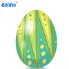 Manufacturer supply giant inflatable Easter eggs colorful chocolate easter egg model for festival activities