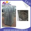 Foldable Pizza Pan Rack 32 Trays 32 Pans Folding Bread Trolley Cart