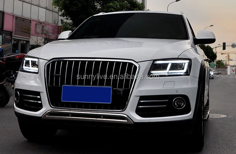 LED Head Light with projector lens For Audi Q5 2009-2018 LD