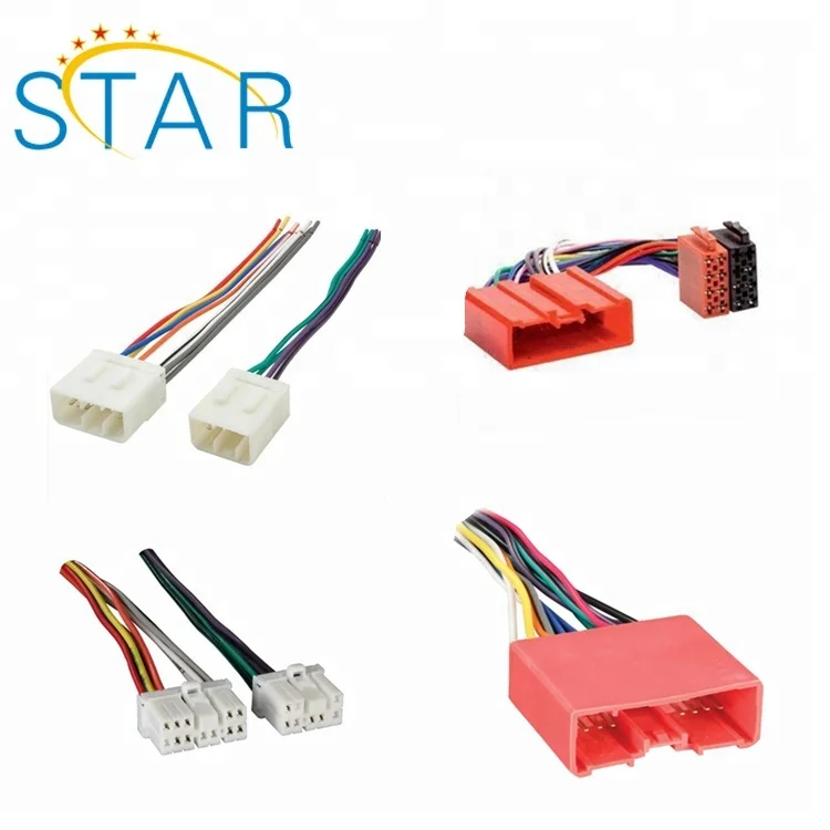 Different Types Of Auto Radio Connector Car Stereo Wire Adaptors For