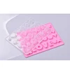 Dropshipping Crystal Epoxy LOVE Silicone Mould Fondant Mold Cake Mold Cake Baking Decoration Flower English Word Mould