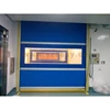Automatic rapid sliding door high speed PVC curtain door with remote control
