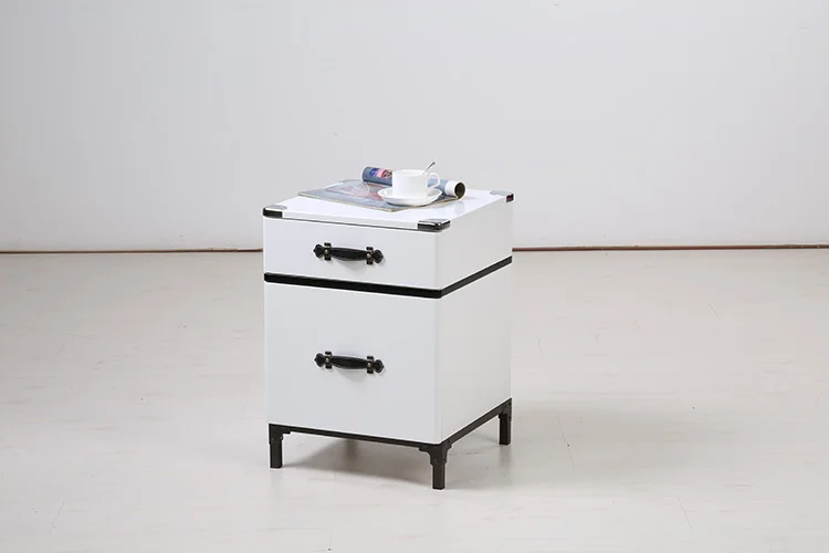 Hot sale vintage antique design custom home bedroom wood mdf beside night stand end tea coffee side table for bed\t