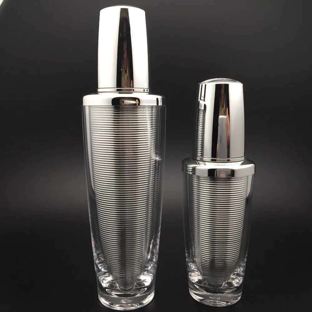 Luxury Cosmetic Airless Pump Bottle 80ml Packaging For