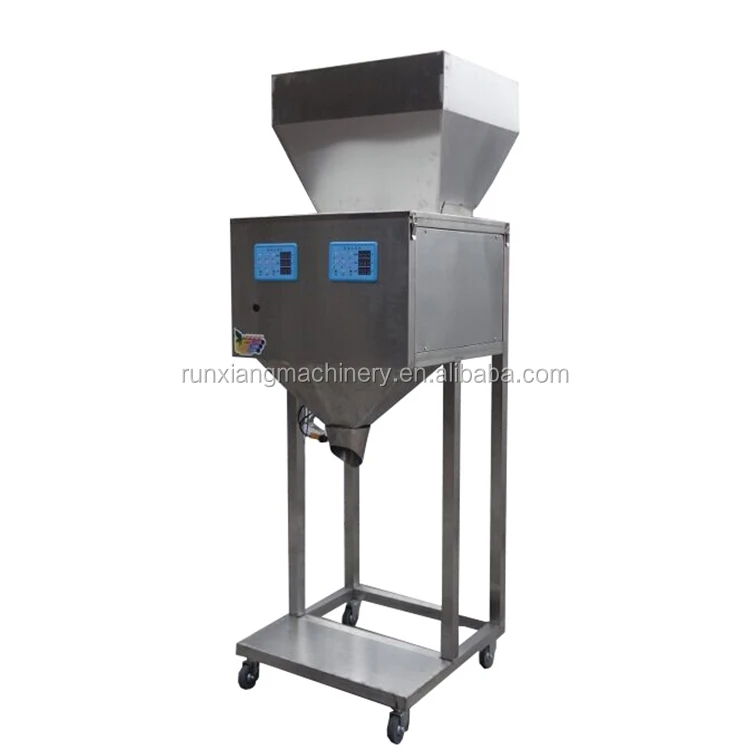 Semi-automatic Particle Filling Machine / White Sugar Granule Filler ...