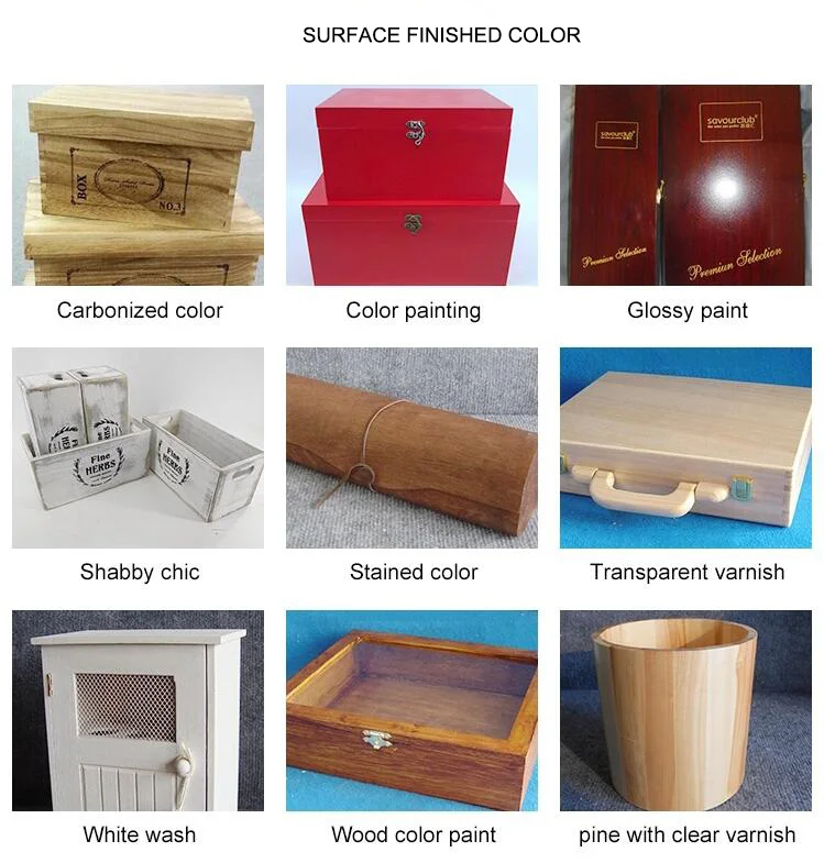 Wholesale handicraft inexpensive wooden crates wholesale